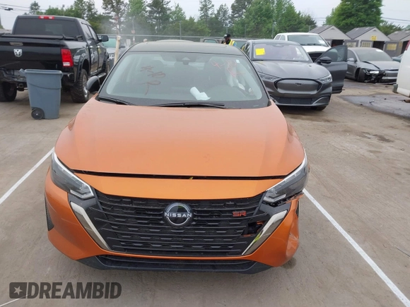 2025 Nissan Sentra SR with VIN 3N1AB8DV1SY278758, listed as a IAAI auction lot 42121523 with 2,866 mi miles and . Bid and sale history available at DreamBid. Image 13.