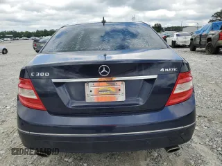 2011 Mercedes-Benz C 300 Sport with VIN WDDGF8BB7BR158950, listed as a Copart auction lot 58718405 with 123,383 mi miles and Salvage title. Bid and sale history available at DreamBid. Image 6.