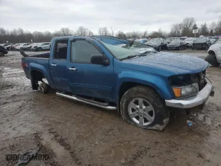 2012 Chevrolet Colorado LT w/2LT with VIN 1GCHTDFE7C8151864, listed as a Copart auction lot 84805394 with 0 mi miles and Salvage Title. Bid and sale history available at carsss.com. Image 4.
