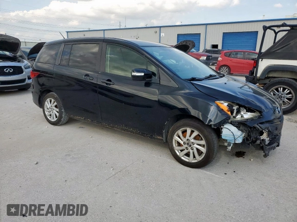 2015 Mazda 5 Sport with VIN JM1CW2BL1F0181603, listed as a Copart auction lot 55260335 with 169,356 mi miles and Salvage title. Bid and sale history available at DreamBid. Image 4.
