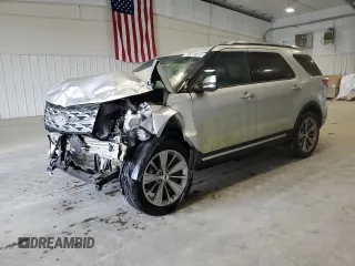 2018 Ford Explorer Limited with VIN 1FM5K7F88JGA69853, listed as a Copart auction lot 51340185 with 49,057 mi miles and Clean Title. Bid and sale history available at carsss.com. Image 1.