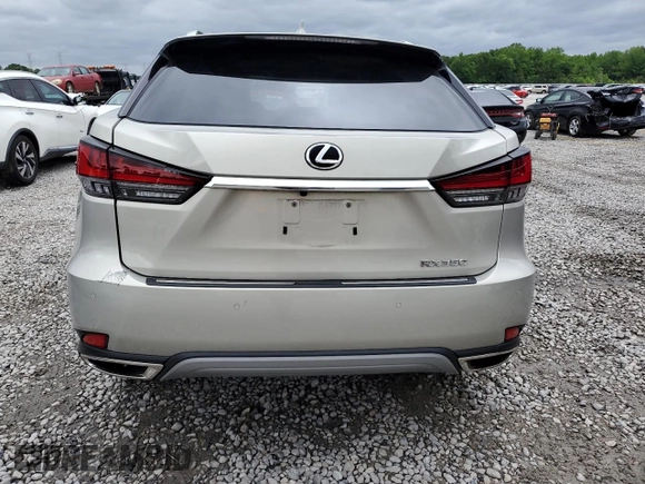 2021 Lexus RX 350 with VIN 2T2JZMAA4MC203103, listed as a Copart auction lot 54626645 with 8,081 mi miles and Salvage Title. Bid and sale history available at DreamBid. Image 6.