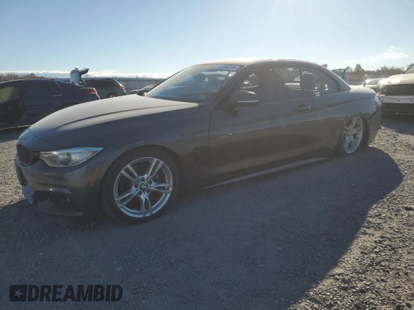 2017 BMW 4 Series 430i xDrive z VIN WBA4U9C35H5H64585, wystawiony jako Copart lot #83144214 z przebiegiem 103 409 mil mil oraz Szkoda całkowita • Salvage title. Historia ofert i sprzedaży dostępna na DreamBid. Obrazek 1.