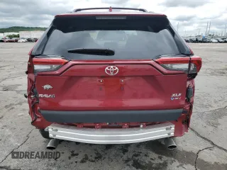 2025 Toyota RAV4 Hybrid XLE Premium with VIN 2T3B6RFV0SW084219, listed as a Copart auction lot 56178785 with 10,726 mi miles and Salvage title. Bid and sale history available at DreamBid. Image 6.