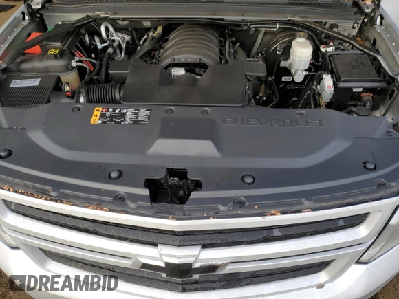 2019 Chevrolet Tahoe Premier with VIN 1GNSKCKJ9KR205249, listed as a Copart auction lot 41647065 with 46,854 mi miles and Salvage title. Bid and sale history available at DreamBid. Image 13.