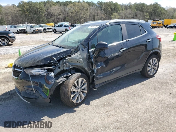 2020 Buick Encore Preferred with VIN KL4CJASB0LB084144, listed as a Copart auction lot 48879125 with 73,013 mi miles and Salvage Title. Bid and sale history available at carsss.com. Image 1.