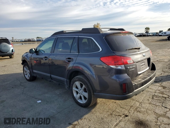 2013 Subaru Outback 2.5i Premium with VIN 4S4BRBCC7D1224314, listed as a Copart auction lot 45167205 with 159,455 mi miles and Salvage Title. Bid and sale history available at carsss.com. Image 2.