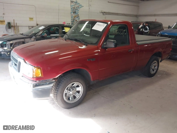 2005 Ford Ranger XL with VIN 1FTYR10U05PA80531, listed as a IAAI auction lot 41822272 with 104,984 mi miles. Bid and sale history available at carsss.com. Image 2.