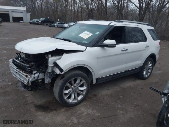 2011 Ford Explorer Limited with VIN 1FMHK8F83BGA95216, listed as a IAAI auction lot 41840498 with 153,409 mi miles. Bid and sale history available at carsss.com. Image 2.