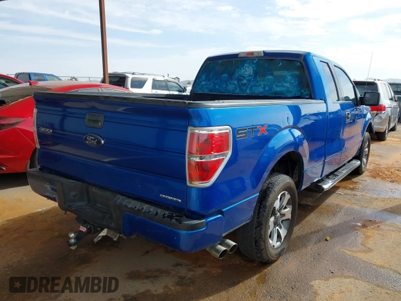 2013 Ford F-150 XL with VIN 1FTFX1CF2DFB66535, listed as a IAAI auction lot 41878746 with 119,383 mi miles and . Bid and sale history available at DreamBid. Image 4.