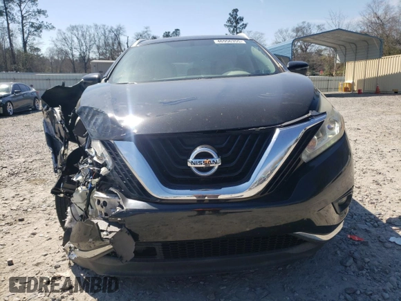 2018 Nissan Murano Platinum with VIN 5N1AZ2MG1JN155413, listed as a Copart auction lot 46956355 with 111,036 mi miles and Salvage Title. Bid and sale history available at carsss.com. Image 5.