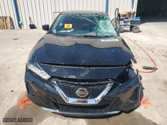 2022 Nissan Maxima SV with VIN 1N4AA6CV7NC503449, listed as a Copart auction lot 50435055 with 46,828 mi miles and Non Repairable. Bid and sale history available at carsss.com. Image 5.
