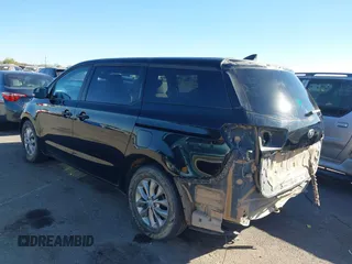 2020 Kia Sedona EX with VIN KNDMB5C11L6594029, listed as a IAAI auction lot 40951800 with 164,989 mi miles. Bid and sale history available at carsss.com. Image 3.