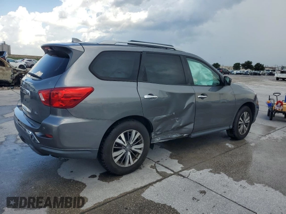 2020 Nissan Pathfinder SL with VIN 5N1DR2CN1LC579380, listed as a Copart auction lot 63641125 with 68,933 mi miles and Salvage title. Bid and sale history available at DreamBid. Image 3.