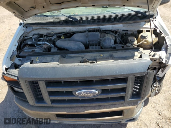 2012 Ford Econoline Cargo Super Duty Commercial with VIN 1FTSS3EL9CDB12784, listed as a Copart auction lot 57256595 with 369,541 mi miles and Salvage title. Bid and sale history available at DreamBid. Image 12.