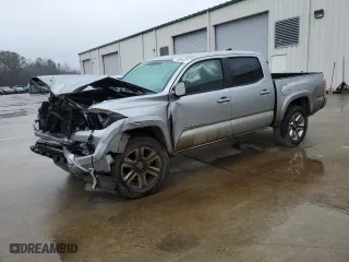2017 Toyota Tacoma Limited with VIN 5TFEZ5CN0HX037147, listed as a Copart auction lot 44954665 with 0 mi miles and Salvage Title. Bid and sale history available at carsss.com. Image 1.