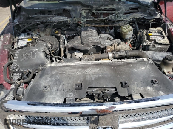 2014 Ram 2500 Longhorn with VIN 3C6UR5GL6EG158390, listed as a Copart auction lot 52691695 with 0 mi miles and Salvage Title. Bid and sale history available at carsss.com. Image 11.