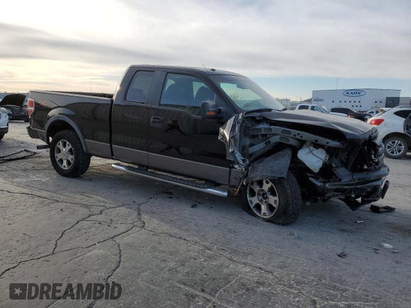 2009 Ford F-150 XL with VIN 1FTPX14V89KB47867, listed as a Copart auction lot 49842545 with 235,862 mi miles and Salvage Title. Bid and sale history available at carsss.com. Image 4.