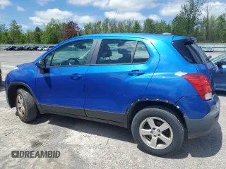2016 Chevrolet Trax LS z VIN KL7CJNSB5GB560372, wystawiony jako Copart lot #57036625 z przebiegiem 101 387 mil mil oraz Szkoda całkowita • Salvage title. Historia ofert i sprzedaży dostępna na DreamBid. Obrazek 2.