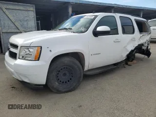 2007 Chevrolet Tahoe LT z VIN 1GNFC13057R171178, wystawiony jako Copart lot #48425505 z przebiegiem Nie podano mil oraz Szkoda całkowita • Salvage title. Historia ofert i sprzedaży dostępna na DreamBid. Obrazek 1.