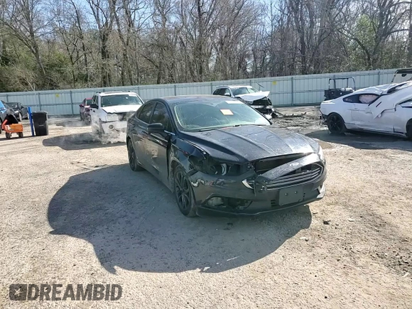 2018 Ford Fusion SE with VIN 3FA6P0T94JR180798, listed as a Copart auction lot 45946285 with 248,239 mi miles and Salvage Title. Bid and sale history available at carsss.com. Image 10.