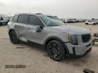 2022 Kia Telluride SX with VIN 5XYP5DHC4NG212410, listed as a Copart auction lot 49376975 with 48,905 mi miles and Salvage Title. Bid and sale history available at carsss.com. Image 4.