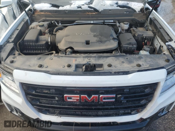 2021 GMC Canyon 4WD Elevation with VIN 1GTG6CENXM1289987, listed as a Copart auction lot 79754104 with 41,123 mi miles and Salvage Title. Bid and sale history available at carsss.com. Image 13.