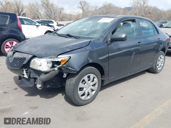 2010 Toyota Corolla with VIN 1NXBU4EE9AZ215505, listed as a IAAI auction lot 41957182 with 143,566 mi miles. Bid and sale history available at carsss.com. Image 2.