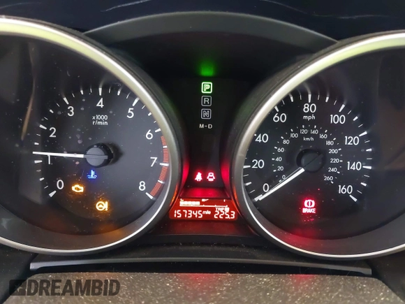 2014 Mazda 5 Touring with VIN JM1CW2CL6E0164146, listed as a IAAI auction lot 41458945 with 157,345 mi miles. Bid and sale history available at carsss.com. Image 7.