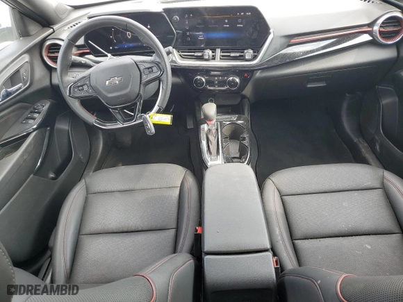 2025 Chevrolet Trax 2RS with VIN KL77LJEP4SC112381, listed as a Copart auction lot 49996905 with 16,729 mi miles and Salvage Title. Bid and sale history available at carsss.com. Image 8.