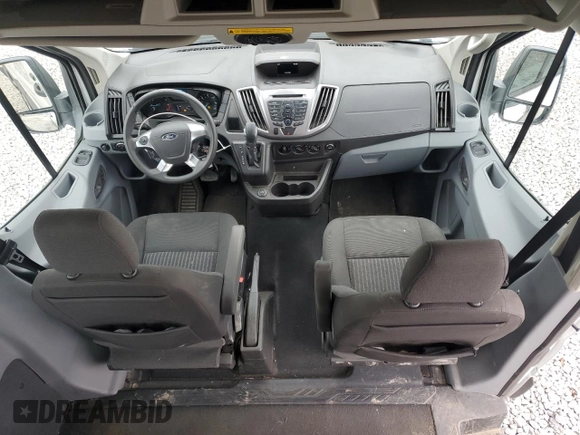 2017 Ford Transit Passenger XL with VIN 1FBAX2XG9HKA16734, listed as a Copart auction lot 44438005 with 34,029 mi miles and Salvage Title. Bid and sale history available at carsss.com. Image 8.