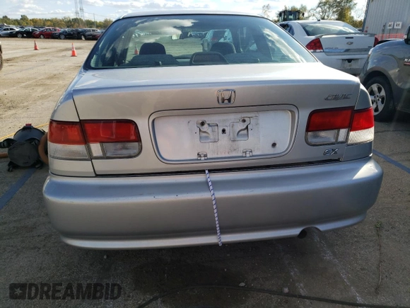 2000 Honda Civic EX with VIN 1HGEJ8244YL034570, listed as a Copart auction lot 73169083 with 88,266 mi miles and Salvage title. Bid and sale history available at DreamBid. Image 6.