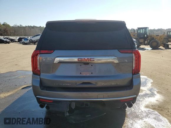 2022 GMC Yukon XL Denali with VIN 1GKS2JKLXNR228983, listed as a Copart auction lot 79202834 with 87,467 mi miles and Salvage Title. Bid and sale history available at carsss.com. Image 6.