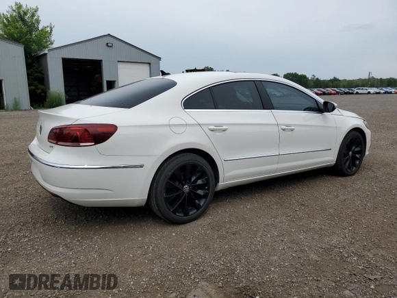 2013 Volkswagen CC Lux with VIN WVWRN7AN0DE507548, listed as a Copart auction lot 59938534 with 201,666 mi miles and Salvage Title. Bid and sale history available at carsss.com. Image 3.