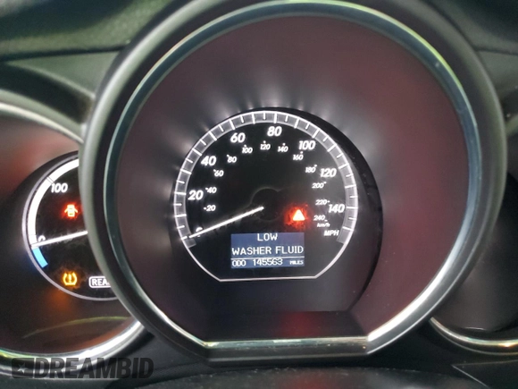 2008 Lexus RX 400h with VIN JTJGW31U582006809, listed as a Copart auction lot 48992435 with 145,563 mi miles and Salvage Title. Bid and sale history available at DreamBid. Image 9.