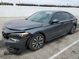 2023 Honda Civic EX-L z VIN 19XFL1H78PE001567, wystawiony jako Copart lot #58939185 z przebiegiem 10 808 mil mil oraz Szkoda całkowita • Salvage title. Historia ofert i sprzedaży dostępna na DreamBid. Obrazek 1.