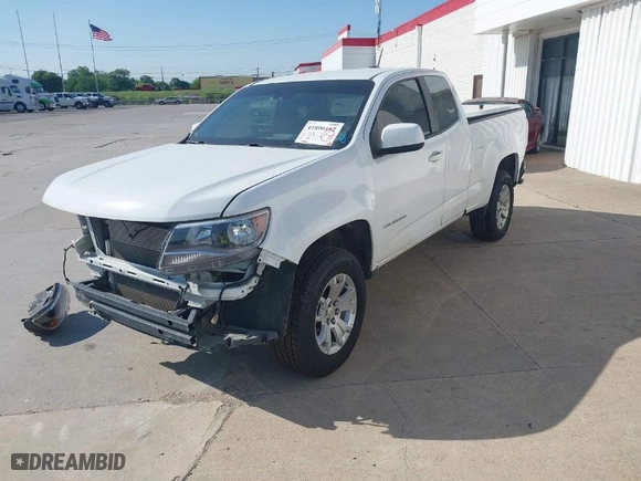 2022 Chevrolet Colorado 2WD LT with VIN 1GCHSCEA9N1118503, listed as a IAAI auction lot 41890182 with 63,608 mi miles. Bid and sale history available at carsss.com. Image 2.