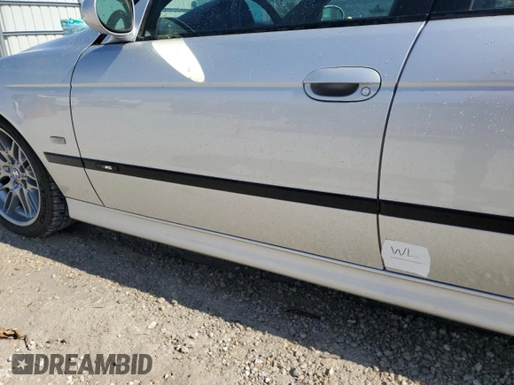 2000 BMW M5 z VIN WBSDE9342YBZ96884, wystawiony jako Copart lot #81061134 z przebiegiem 144 475 mil mil oraz Nie do naprawy • Non repairable. Historia ofert i sprzedaży dostępna na DreamBid. Obrazek 12.