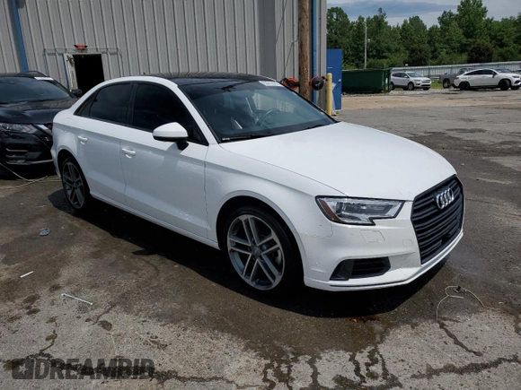 2020 Audi A3 Sedan Premium with VIN WAUAUGFFXLA094946, listed as a Copart auction lot 63012633 with 59,384 mi miles. Bid and sale history available at carsss.com. Image 4.
