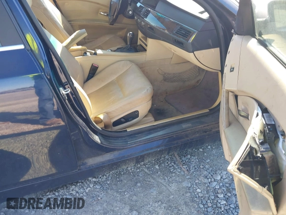 2004 BMW 5 Series 530i with VIN WBANA73574B802507, listed as a IAAI auction lot 41627786 with 226,192 mi miles and . Bid and sale history available at carsss.com. Image 5.