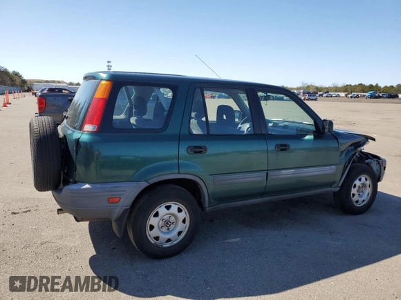 2000 Honda CR-V LX with VIN JHLRD1848YC013326, listed as a Copart auction lot 52247215 with 157,091 mi miles and Salvage Title. Bid and sale history available at carsss.com. Image 3.