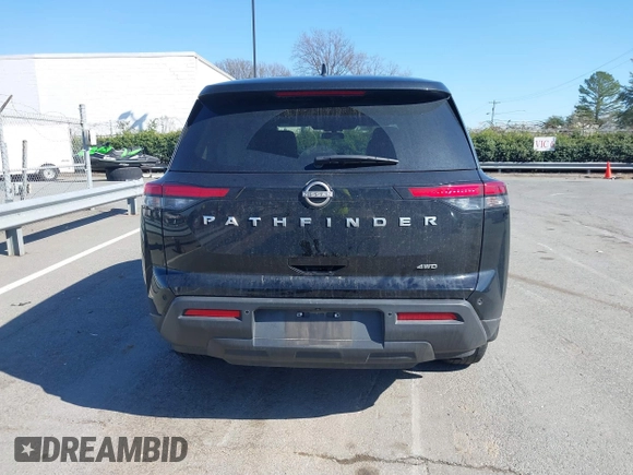 2023 Nissan Pathfinder S with VIN 5N1DR3AC9PC229072, listed as a IAAI auction lot 41767676 with 41,813 mi miles and . Bid and sale history available at DreamBid. Image 16.