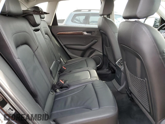 2017 Audi Q5 Premium Plus with VIN WA1L2AFPXHA016207, listed as a Copart auction lot 55445805 with 93,467 mi miles and Salvage title. Bid and sale history available at DreamBid. Image 10.