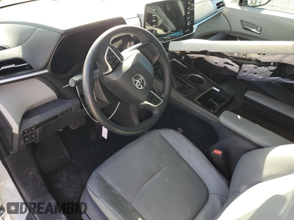 2021 Toyota Sienna XLE with VIN 5TDYRKEC8MS022838, listed as a Copart auction lot 71315344 with Not Provided miles and Salvage Title. Bid and sale history available at DreamBid. Image 8.