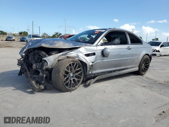 2004 BMW 3 Series M3 with VIN WBSBL93474JR24799, listed as a Copart auction lot 77037844 with Not Provided miles and Non Repairable. Bid and sale history available at DreamBid. Image 1.
