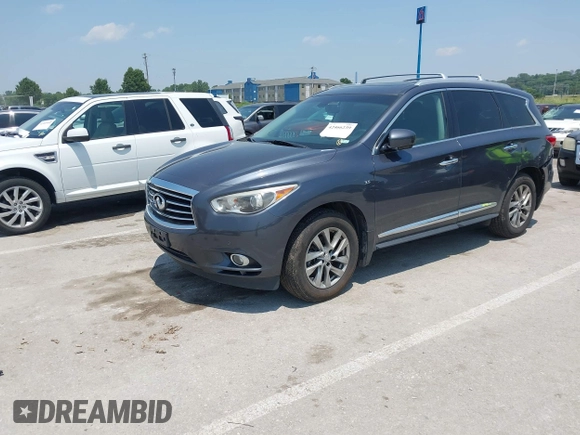 2014 Infiniti QX60 with VIN 5N1AL0MM6EC508693, listed as a IAAI auction lot 42466239 with 174,927 mi miles and . Bid and sale history available at DreamBid. Image 18.