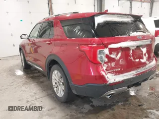 2020 Ford Explorer Limited with VIN 1FMSK8FH0LGA16236, listed as a IAAI auction lot 41915471 with 58,846 mi miles. Bid and sale history available at carsss.com. Image 3.