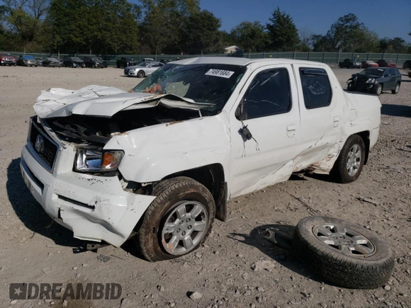2006 Honda Ridgeline RTL with VIN 2HJYK165X6H546911, listed as a Copart auction lot 74981684 with 223,338 mi miles and Salvage Title. Bid and sale history available at carsss.com. Image 1.