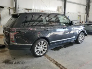 2015 Land Rover Range Rover Supercharged с VIN SALGS2TF7FA232868, выставлен на аукционе Copart как лот 54892895 с пробегом 71 855 миль миль и Списание • Salvage title. История ставок и продаж доступна на DreamBid. Изображение 3.