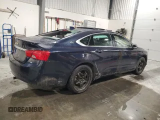 2018 Chevrolet Impala LT with VIN 2G1105S33J9172726, listed as a Copart auction lot 43026725 with 112,900 mi miles and Salvage Title. Bid and sale history available at DreamBid. Image 3.
